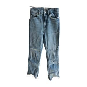 Zara Raw Edge Jeans 2